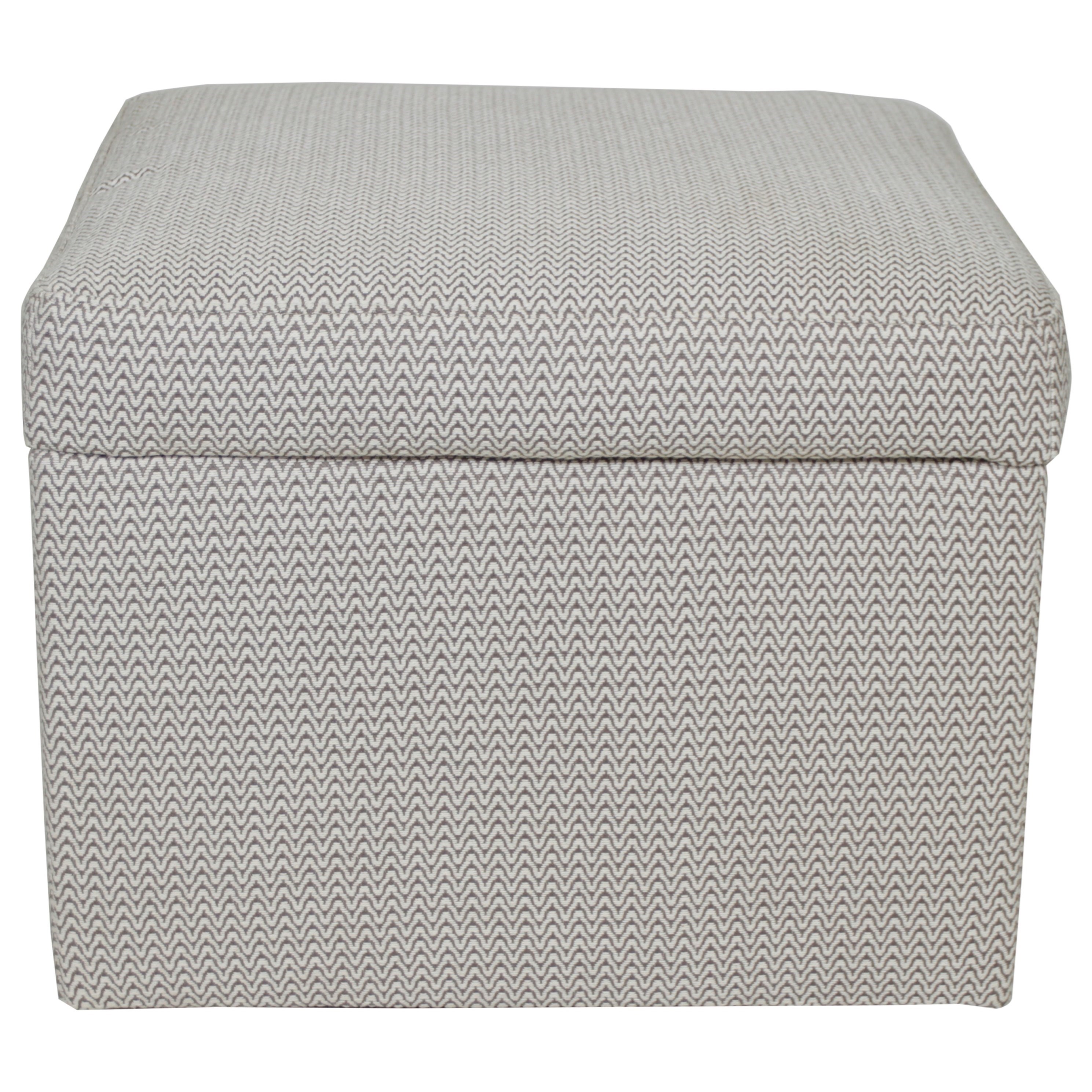Donovan 71562 Casual Storage Cube Ottoman Williams & Kay Ottomans